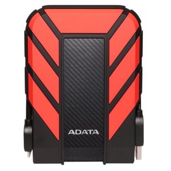 Твърд диск 1TB A-Data HD710P(червен), външен, 2.5" (6.35 cm), USB 3.1 | JAR Computers ADATA HD710P RED AHD710P-1TU31-CRD