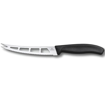 Кухненски нож Victorinox Swiss Classic, за масло и сирене, 13см, черен | JAR Computers Victorinox Swiss Classic 6.7863.13B
