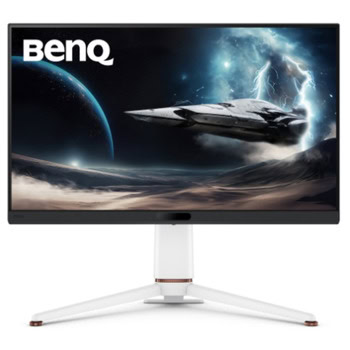 Монитор BenQ MOBIUZ EX271U (9H.LN2LB.QBE), 27" (68.58 cm) IPS панел, 165Hz, 4K/UHD, 1ms, 1200:1, 400cd/m2, DisplayPort, HDMI, USB, USB-C | JAR Computers BenQ MOBIUZ EX271U 9H.LN2LB.QBE