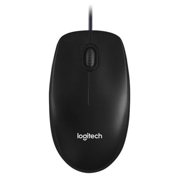 Мишка Logitech M100 черна Нарушена опаковка