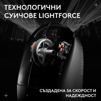 logitech pro x superlight 2c se черна | JAR Computers logitech pro x superlight 2c se черна