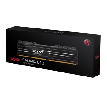 Памет 8GB DDR4 3600MT/s, A-Data XPG GAMMIX D10, AX4U36008G18I-SB10, 1.35V | JAR Computers A-Data XPG GAMMIX D10 DDR4 AX4U36008G18I-SB10