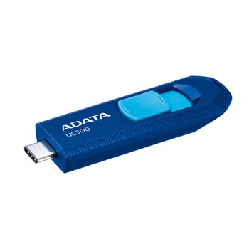 Памет 128GB USB Flash Drive, A-Data UC300, USB 3.2 Gen 1 Type-C, синя | JAR Computers A-Data UC300 128GB Blue ACHO-UC300-128G-RNB/BL