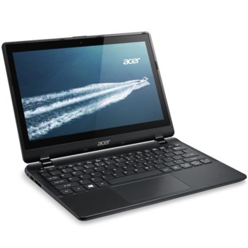 Лаптоп Acer TravelMate B116 (NX.VB8EX.011) + допълнителна гаранция, дву-ядрен Broadwell Intel Celeron N3050 1.6/2.16 GHz, 11.6" (29.46 cm) HD LED Display (HDMI), 4GB, 500GB HDD, USB 3.0, Linux, 1.25kg | JAR Computers Acer TravelMate B116 NX.VB8EX.011_SV.WNBAF.B01