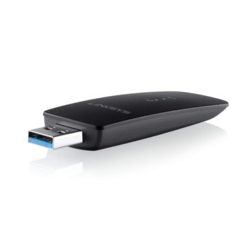 Мрежови адаптер Linksys WUSB6300, 1200 Mbps, Wireless AC/A/B/G/N Dual-Band, USB 3.0 Adapter | JAR Computers Linksys WUSB6300 Dual-Band USB Adapter