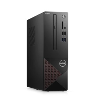 Настолен компютър Dell Vostro 3681 SFF (N207VD3681EMEA03A_2101_UBU), шестядрен Comet Lake Intel Core i5-10400 2.9/4.3 GHz, 8GB DDR4, 256GB SSD, 4x USB 3.2 Gen 1, клавиатура и мишка, Linux | JAR Computers Dell Vostro 3681 SFF N207VD3681EMEA03A_2101_UBU