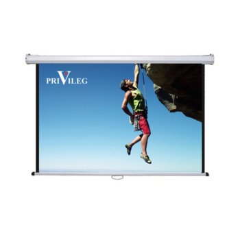 Екран Privileg Classic DMW280, за стена/таван, 2800 x 1570 мм, 127“ (322.58 cm), 16:9 image