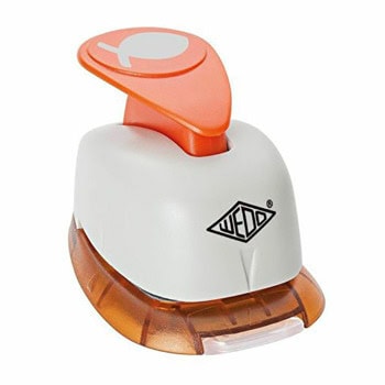 Перфоратор Wedo Acrylic Cristallic, бял/оранжев | JAR Computers Wedo Перфоратор OK29817