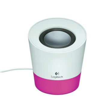 Тонколона Logitech Z50, 2.0, 5W, 3.5mm jack, лилав | JAR Computers Logitech 2.0 Speakers Z50 - Magenta
