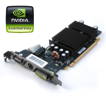 Видео карта GF 7100GS, 128MB XFX PV-T72V-PANG PCI Express TV Out | JAR Computers GF 7100GS