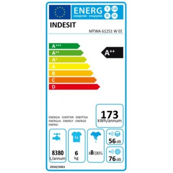 Indesit MTWA 61251 W EE