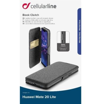 Калъф Book Clutch за Huawei Mate 20 Lite