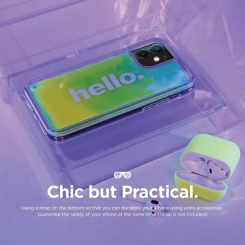 Elago Sand Case Hello iPhone 11 green ES11SD61-HEL