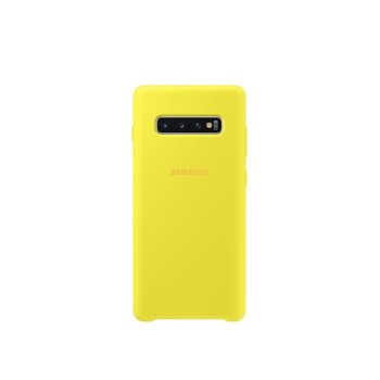 Samsung Silicone Cover For Galaxy S10+ Yellow