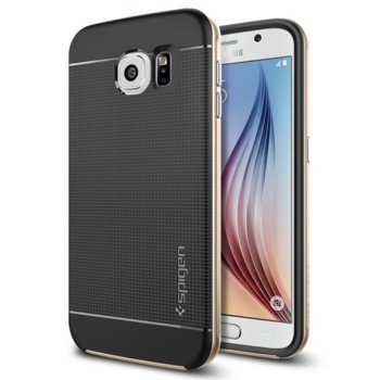 Spigen Neo Hybrid Case for Galaxy S6 black-gold