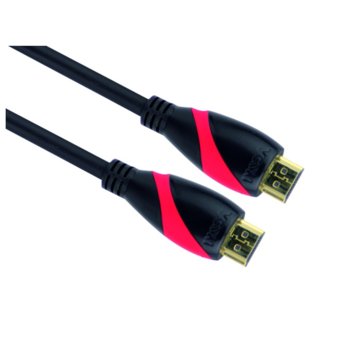 Кабел VCom CG525, HDMI(м) към HDMI(м), 20m, черен | JAR Computers VCom HDMI(м) към HDMI(м) 20m CG525-20m
