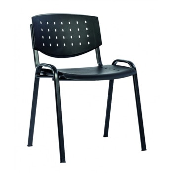 Посетителски стол Antares TAURUS PN LAYER P26, до 120кг, черен | JAR Computers Посетителски стол Antares TAURUS PN LAYER P26