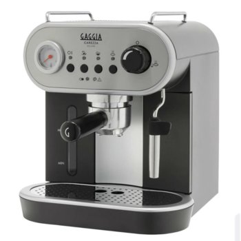 Кафемашина еспресо GAGGIA Carezza Deluxe, 1300 W, 15 bar, Crema perfetta филтър, черна | JAR Computers GAGGIA Carezza Deluxe