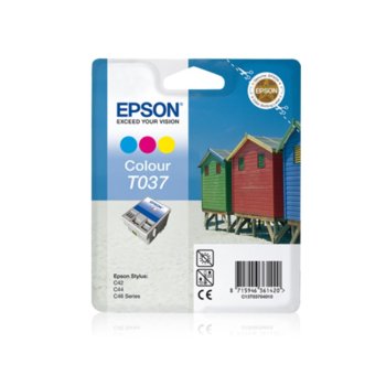 Касета ЗА EPSON STYLUS C 42 - Color - P№ T037 | JAR Computers ГЛАВА ЗА EPSON STYLUS C 42 - Color - P№ C13T037040