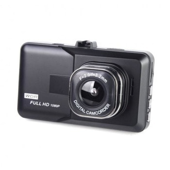 Видеорегистратор Royal G-30, камера за автомобил, HD, 2.40" (6.1 cm) дисплей, 3 Mpix, G-сензор, черен image