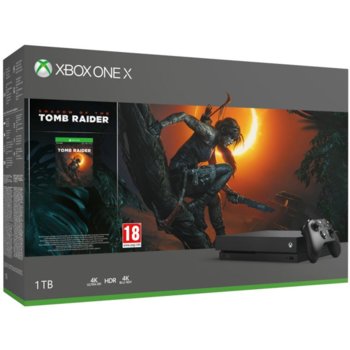Xbox One X + Shadow of The Tomb Raider
