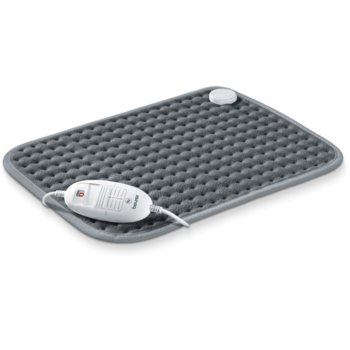 Термоподложка Beurer HK Comfort Cosy and soft heat pad 27306, 100W, система против прегряване, 3 температурни настройки, Функция бързо загряване, сива | JAR Computers Beurer HK Comfort Cosy heat pad 27306_BEU