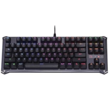 Клавиатура Bloody B930 TKL BG, гейминг, механична, RGB подсветка, черна, USB image