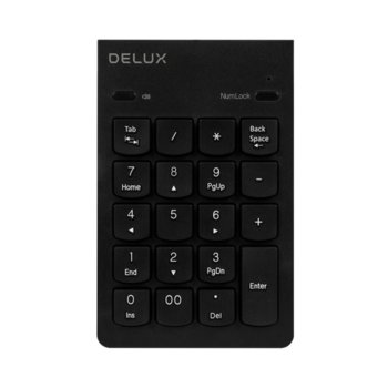Безжична цифрова клавиатура Delux K300GX