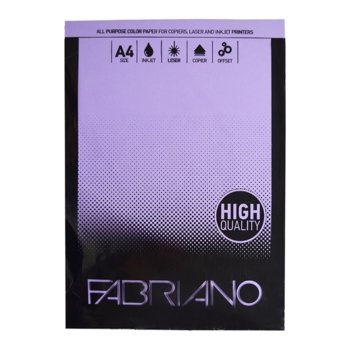 Копирен картон Fabriano, A4, 160 g/m2, виолетов, 50 листа | JAR Computers Fabriano A4, 160 g/m2, виолетов, 50 листа