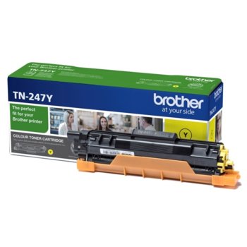 Тонер касета за Brother DCP-L3510CDW/DCP-L3550CDW/HL-L3210CW/HL-L3270CDW/MFC-L3730CDN/MFC-L3770CDW, Yellow - TN247Y, Заб.: 2300 брой копия | JAR Computers Brother TN-247Y Toner Cartridge
