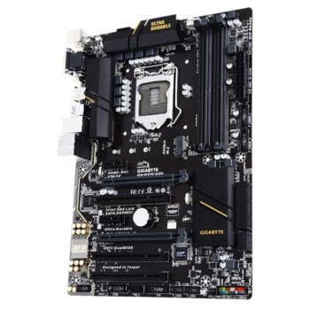 Дънна платка Gigabyte GA-H170-D3H (rev 1.0), H170, LGA1151, DDR4, PCI-E (HDMI&DVI)(CF), 6x SATA 6Gb/s, 2x SATA Express, 1x M.2 Socket, 4x USB 3.0, ATX | JAR Computers Gigabyte GA-H170-D3H (rev. 1.0)