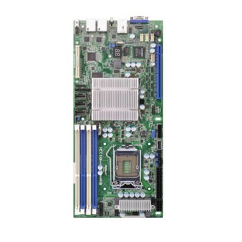 Дънна платка за сървър ASRock Rack E3C224D4HM, LGA1150, DDR3 ECC UDIMM, 3x LAN1000, 4x SATA 6Gb/s, RAID 0, 1, 5, 10, Half Width | JAR Computers ASRock Rack E3C224D4HM