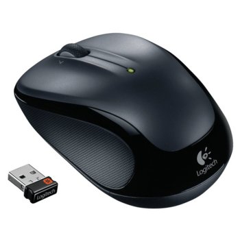 Мишка Logitech M325, оптична (1000dpi), безжична, USB, черна image