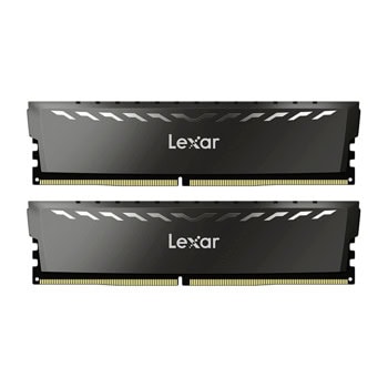 Памет 32GB (2x16GB) DDR4 3200MT/s, Lexar THOR Dark Grey, LD4BU016G-R3200GDXG, 1.35V | JAR Computers Lexar LD4BU016G-R3200GDXG