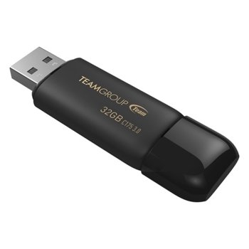 Памет 32GB USB Flash Drive, Team Group C175, USB 3.0, черна | JAR Computers Team Group 32G USB3 C175 BLACK