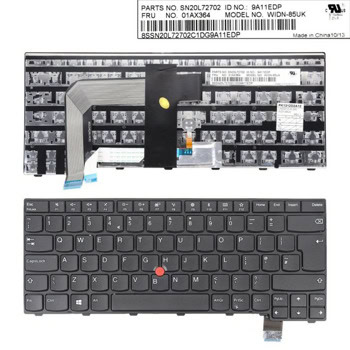 KBD for Lenovo ThinkPad T460P T470P Black Frame