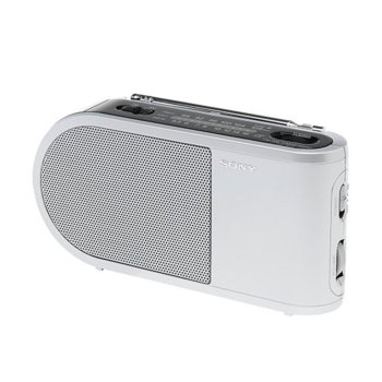 Sony ICF-304 portable radio, silver