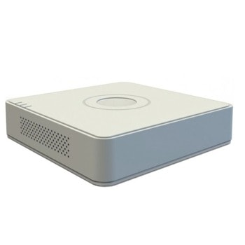 Хибриден видеорекордер Hikvision DS-7104HQHI-K1(S), 4 канален, H.265 Pro+/H.265 Pro/H.265, 1x SATA до 6ТВ, 2x USB, 1x RJ-45 100Mbit, 1x RCA, 1x HDMI, 1x VGA | JAR Computers HikVision DS-7104HQHI-K1(S)