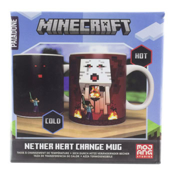 Paladone Minecraft Nether Heat Change Mug