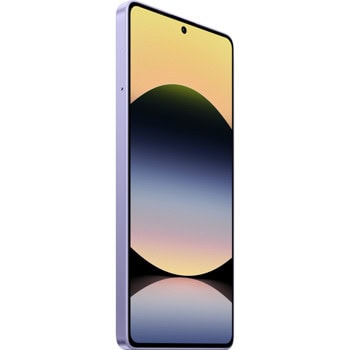 Смартфон Xiaomi Redmi Note 14S (лилав), поддържа 2 SIM карти, 6.67" (16.94cm) AMOLED 120Hz дисплей, осемядрен Mediatek Helio G99 Ultra 2.2 GHz, 8GB RAM, 256GB Flash памет (+microSD слот), 200 + 8 + 2 & 16 Mpix камери, Android, 179g | JAR Computers Redmi Note 14S 8/256 Aurora Purple MZB0K8OEU