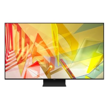 Телевизор Samsung 65Q90T, 65" (165.1 cm) 4K/UHD QLED HDR Smart TV, T2CS2x2, Wi-Fi, LAN, Bluetooth, 4x HDMI, 2x USB, енергиен клас G | JAR Computers Samsung 65Q90T QE65Q90TATXXH