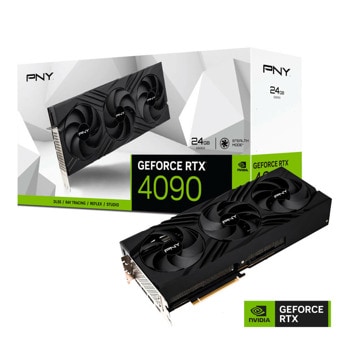 Видео карта Nvidia GF RTX 4090, 24GB, PNY TF Verto Edition, PCI-E 4.0, GDDR6X, 384-bit, DP, HDMI | JAR Computers PNY GEFORCE RTX 4090 24GB VERTO Triple Fan Edition