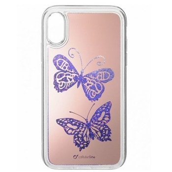 Cellularline Stardust Butterfly iPhone X/XS