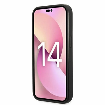 Glitter Flakes Ikonik за iPhone 14 Pro черен