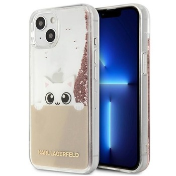 Karl Lagerfeld Liquid Glitter Peek a Boo Case