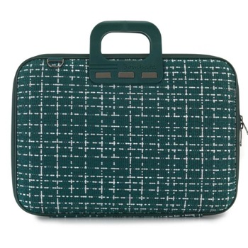 Чанта за лаптоп Bombata Tweed Green, до 16" (40.64 cm), с дръжка, зелена | JAR Computers Bombata Tweet 15.6 - 16 inch - Green E00850-7