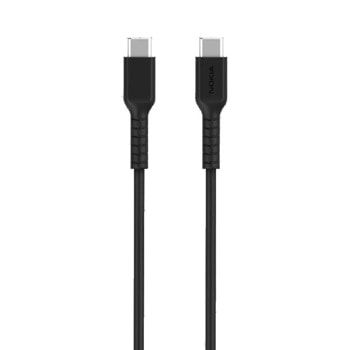 Кабел Nokia 8P00000217, от USB C(м) към USB C(м), 1.2m, черен | JAR Computers Кабел Nokia type c to type c cbl blk 8P00000217