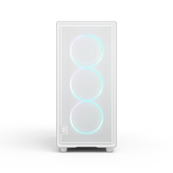 кутия fractal design epoch white tg rgb clear ti