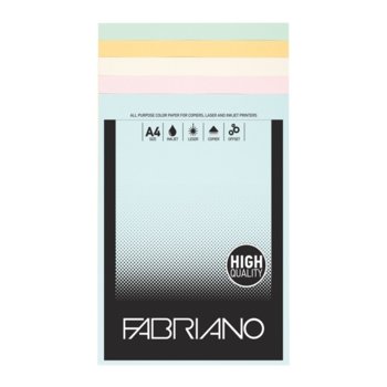 Fabriano A4, 160 g/m2, 4 цвята, 100 листа