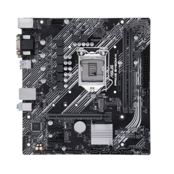 Дънна платка Asus PRIME B460M-K, B460, LGA1200, PCI-E 3.0 (D-Sub&DVI-D), 6x SATA3, 1x M.2, 4x USB 3.2 Gen 1, mATX, bulk | JAR Computers Asus PRIME B460M-K Bulk